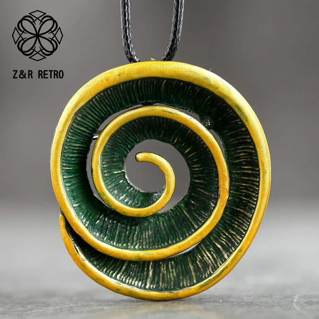 Винтажные Подвески ручной работы ожерелье на шею Женские аксессуары модные