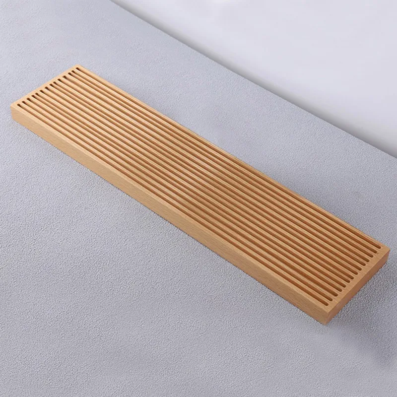 

Solid Wood Modern And Simple Japanese-Style Water Storage Tea Table Plank Carved Log Tea Set Tray Home Teaware Dropship 2021