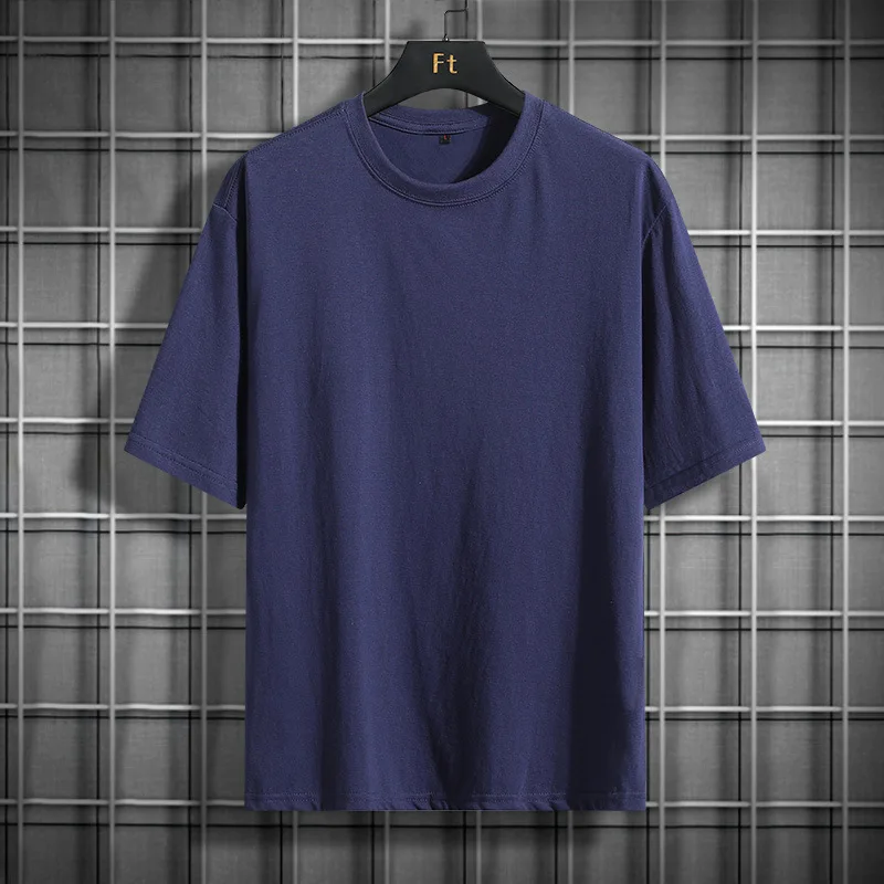 

Oversized t-shirt Summer men's fashion casual loose half sleeve top
