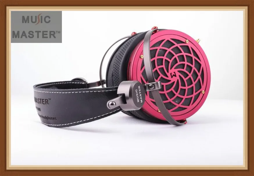 Музыкальный мастер T1000 Red Dragon Planar 108 мм Магнитная Закрытая диафрагма Hifi аудиофил деревянная гарнитура наушники Susvara LCD3 HD820