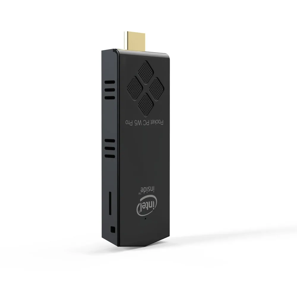 T5 Pro Stick мини ПК 4 Гб 64 ГБ 32 ГБ eMMC Windows 10 лицензированный Intel Atom x5-Z8350 BT4.0 2,4G/5G двойной WiFi карманный компьютер мини ПК