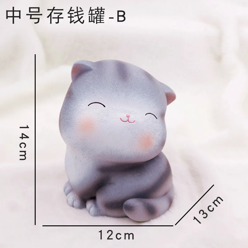 Новые японские миниатюрные статуэтки для террариума Kawaii, украшения для домашнего декора, креативный Рождественский подарок для детей, домашний декор - Цвет: piggy bank B