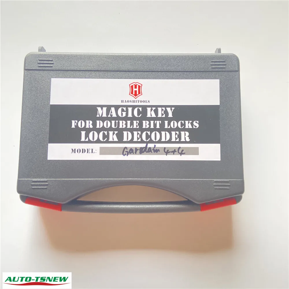 

Haoshi Tools Safe Magic Key GARDINA 4+4 Double Bit Locks Key Decoder Master Key Set