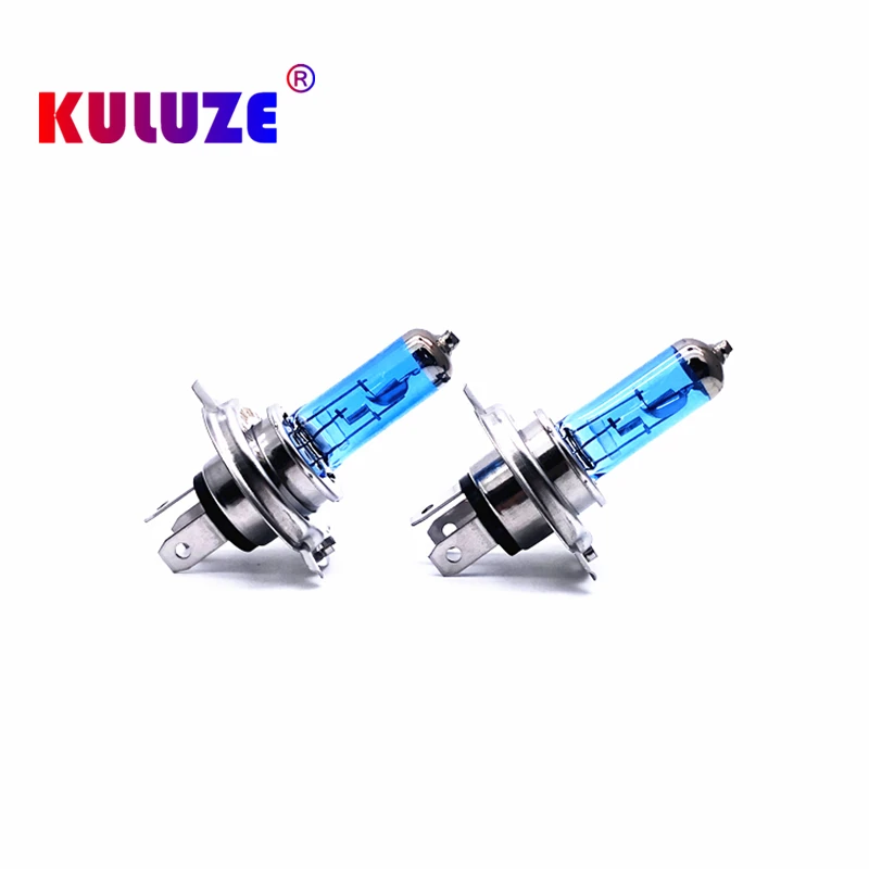2Pcs Super White Platinum Halogen Bulb H1 H3 H4 H7 H8 H9 H11 9005 HB3 9006 HB4 12V 100W Quartz Glass Car Headlight Lamp | Автомобили и