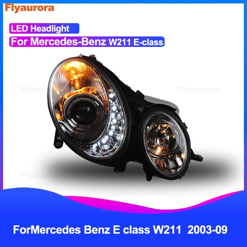 Светодиодный оторвать глаз объектив ксеноновые фары для Mercedes Benz W211 E240 E280 W212