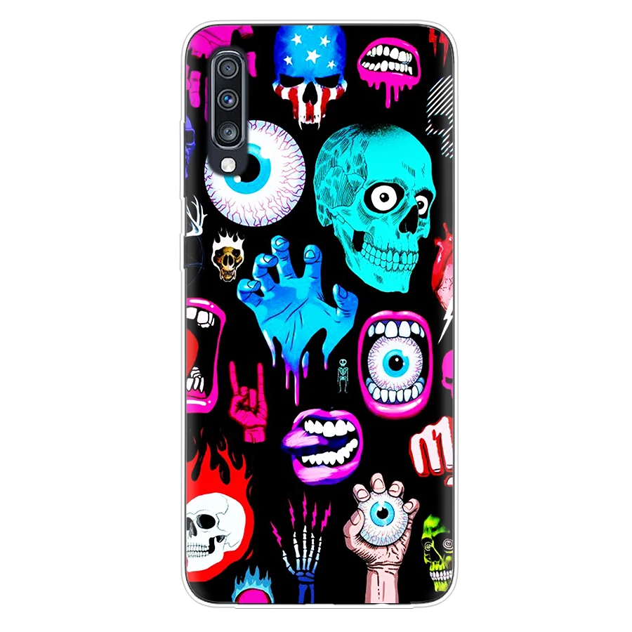 

Scary Eyes Case For Samsung Galaxy A50 A70 A51 A71 A20 A20E S20 FE S10 Plus S7 Edge S8 S9 S10E S21 Ultra A10 Note 20 Back Cover