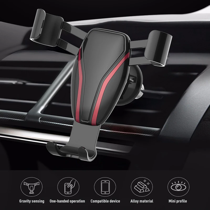 Автоматический держатель для мобильного телефона с вентиляционным отверстием в