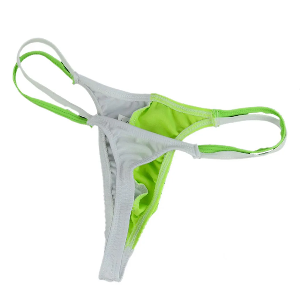 Сексуальные трусики стринги 2019 мужское удобное нижнее белье контрастного цвета