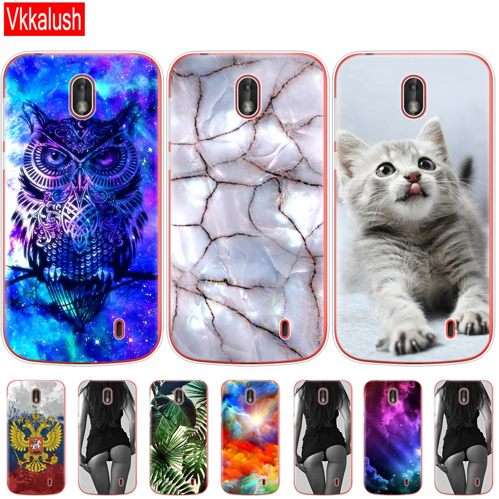 Чехол для телефона Nokia 1 Plus чехол милый мультяшный силиконовый мягкий Nokia1 бампер