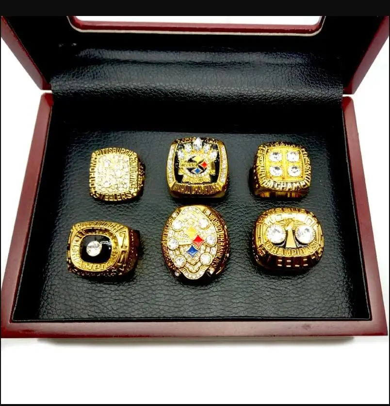 

Pittsburgh Steelers Championship Ring Men's Diamond Alloy Jewelry on sale at Spring Fan Festival