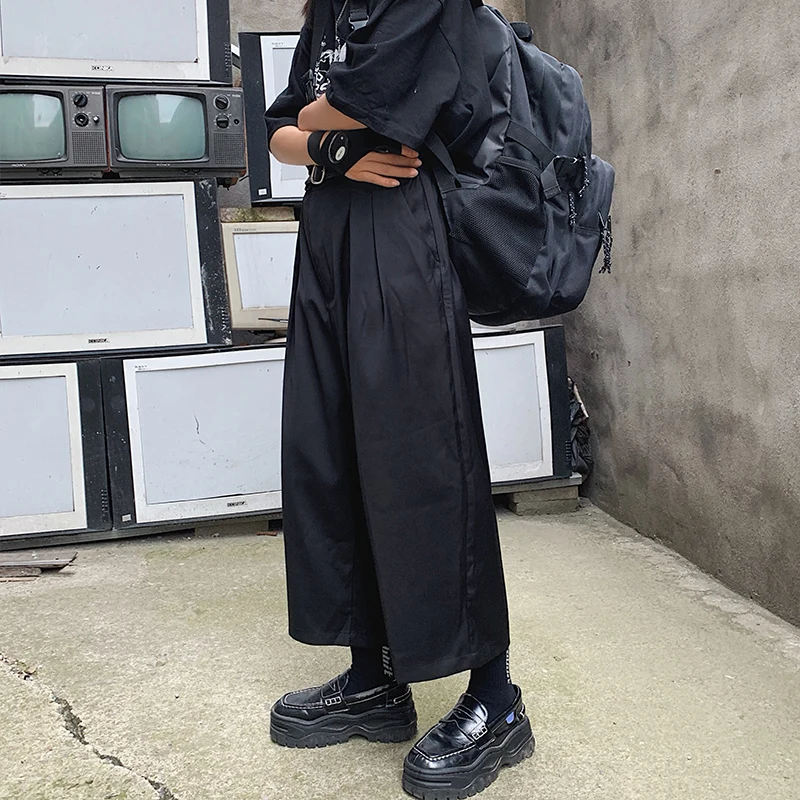 Брюки мужские/женские винтажные модные Свободные повседневные штаны-султанки с