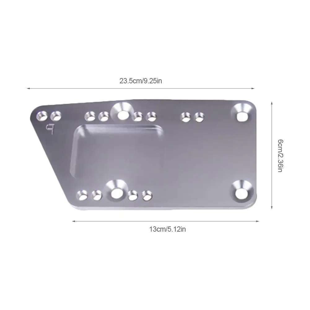 

SR Billet Engine Exchange Bracket SBC LS Conversion Motor Mounting Adjustable Plate LS1 Billet Engine Swap Bracket