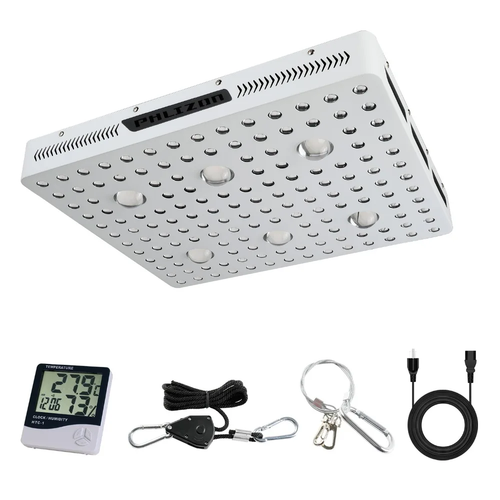 Phlizon grow lamp cob led grow light 3000 Вт полный спектр led kweeklampen растущий свет для Цветение растений дропшиппинг