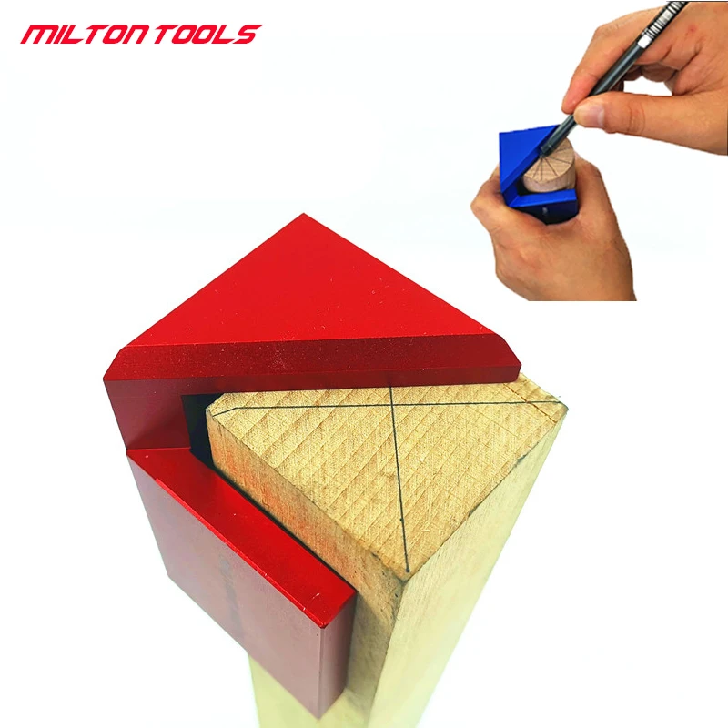 1 шт. 45 градусов деревообрабатывающий круглый Центровой маркер Wmarker фломастер для