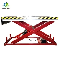 hydraulic heavy duty stationary scissor lift table for cargo lifting