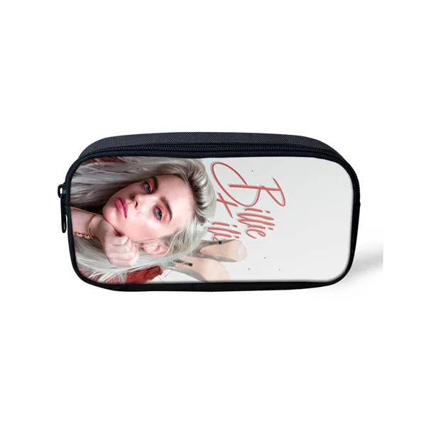 CDZHL730K Thikin Billie Eilish, повседневная Пеналы, сумка для ручек, ручка для девочек, чехол для студенческого макияжа, сумки для хранения, кошельки для ручек для детей - Цвет: CDZHL730K