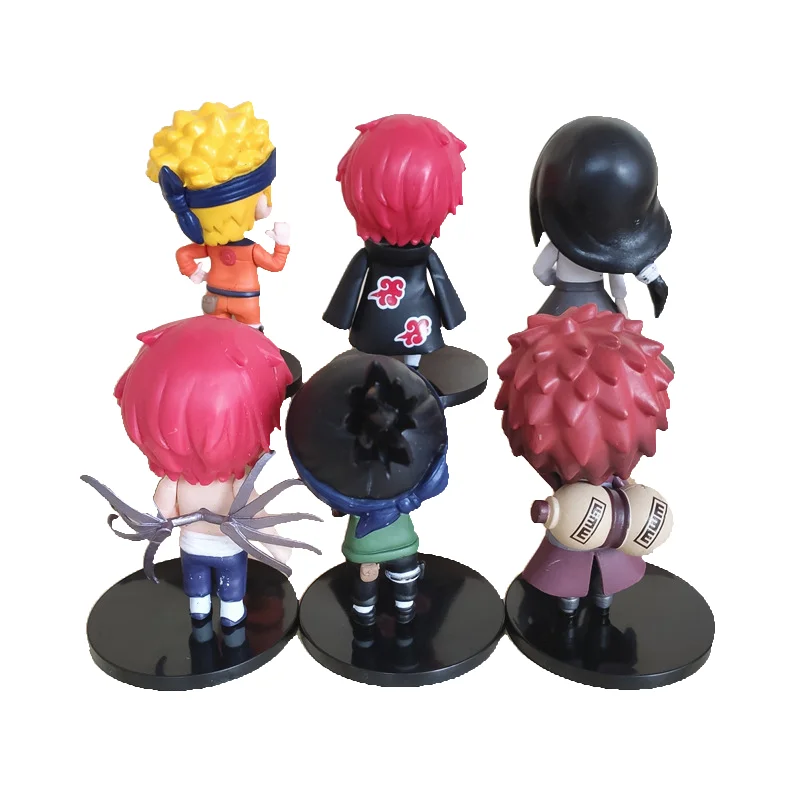 Фигурка героя Аниме Наруто ГК Узумаки Хьюга недзи модель Q версии 9 см АБС-пластик