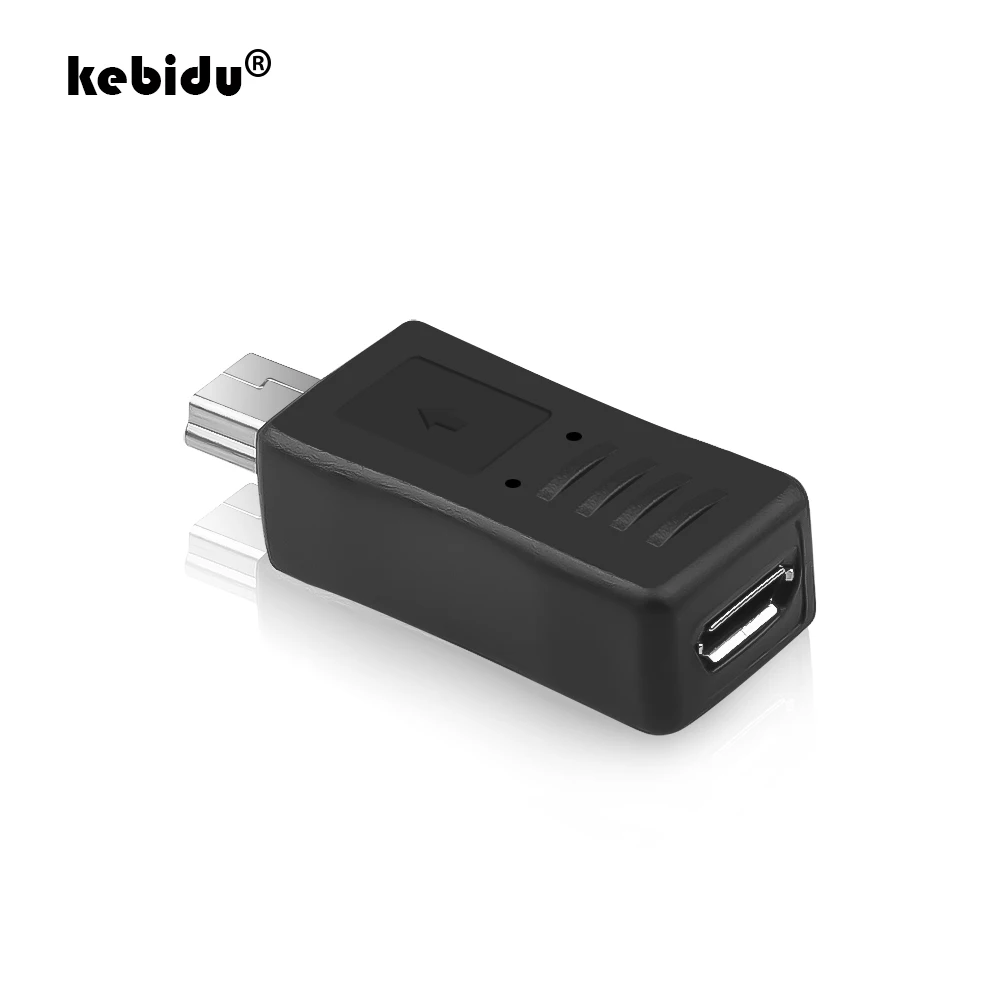 Адаптер kebidu с Micro USB Мама на Mini папа переходник для мобильных телефонов MP3 кабелей