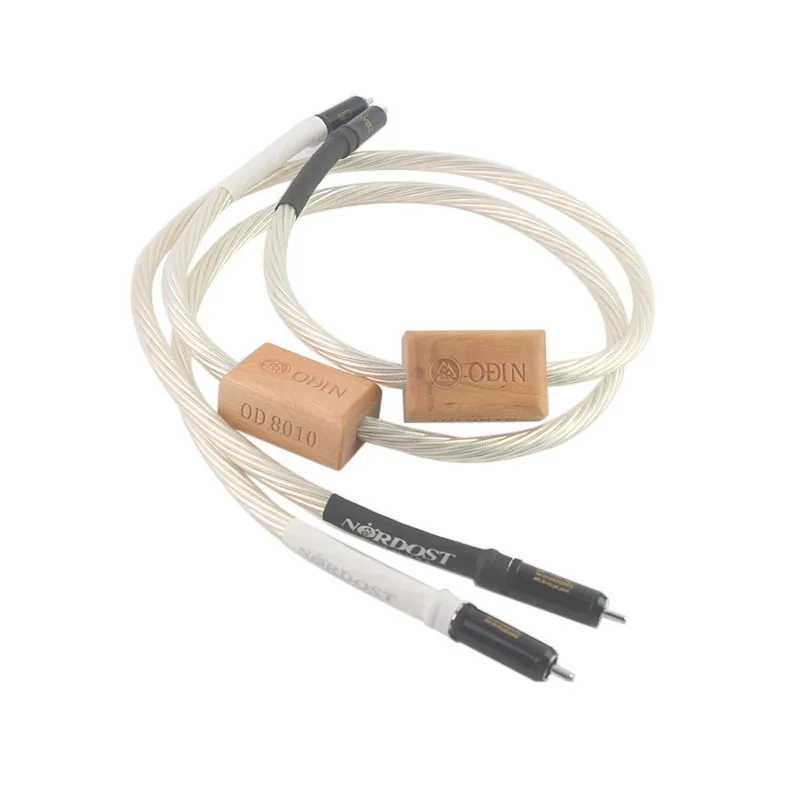 Кабель аудиосигнала Nordost Odin из стерлингового серебра RCA кабель сигнала усилитель