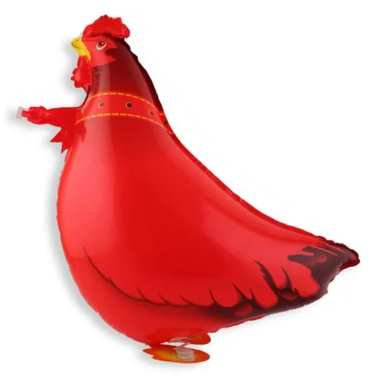 5 шт. разные виды шагающих воздушных шаров утка корова петух свинья овца ходячие