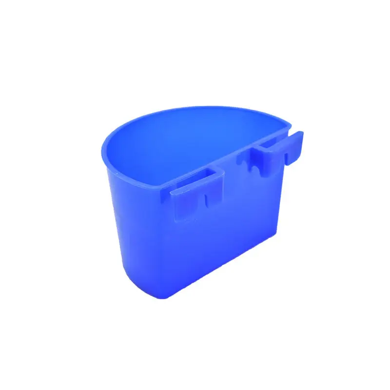 10 шт. корм для домашней птицы пластиковые коробки синяя чашка висячая клетка воды