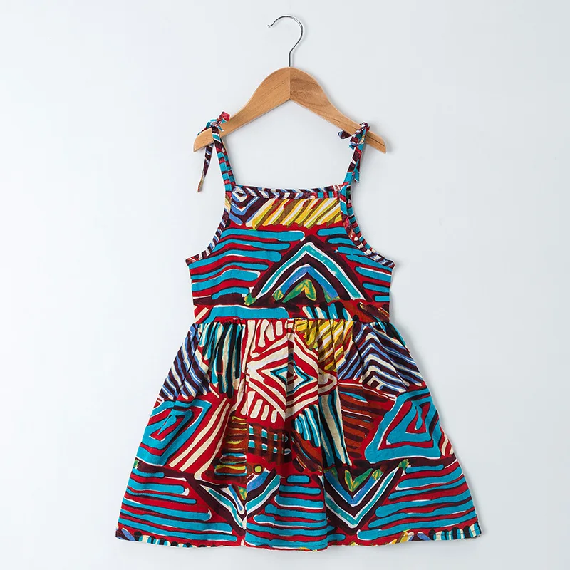 CYSINCOS/платье для маленьких девочек детское пляжное платье на бретелях с