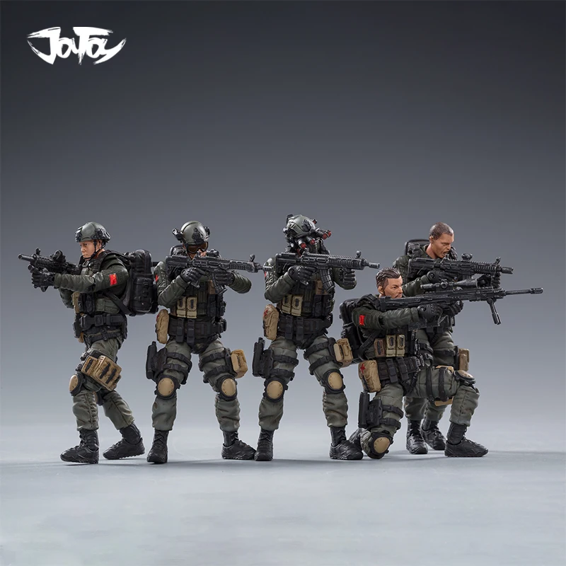 Экшн фигурки JOYTOY 1/18 12 шт. модели солдат из пла игрушки подарок на день