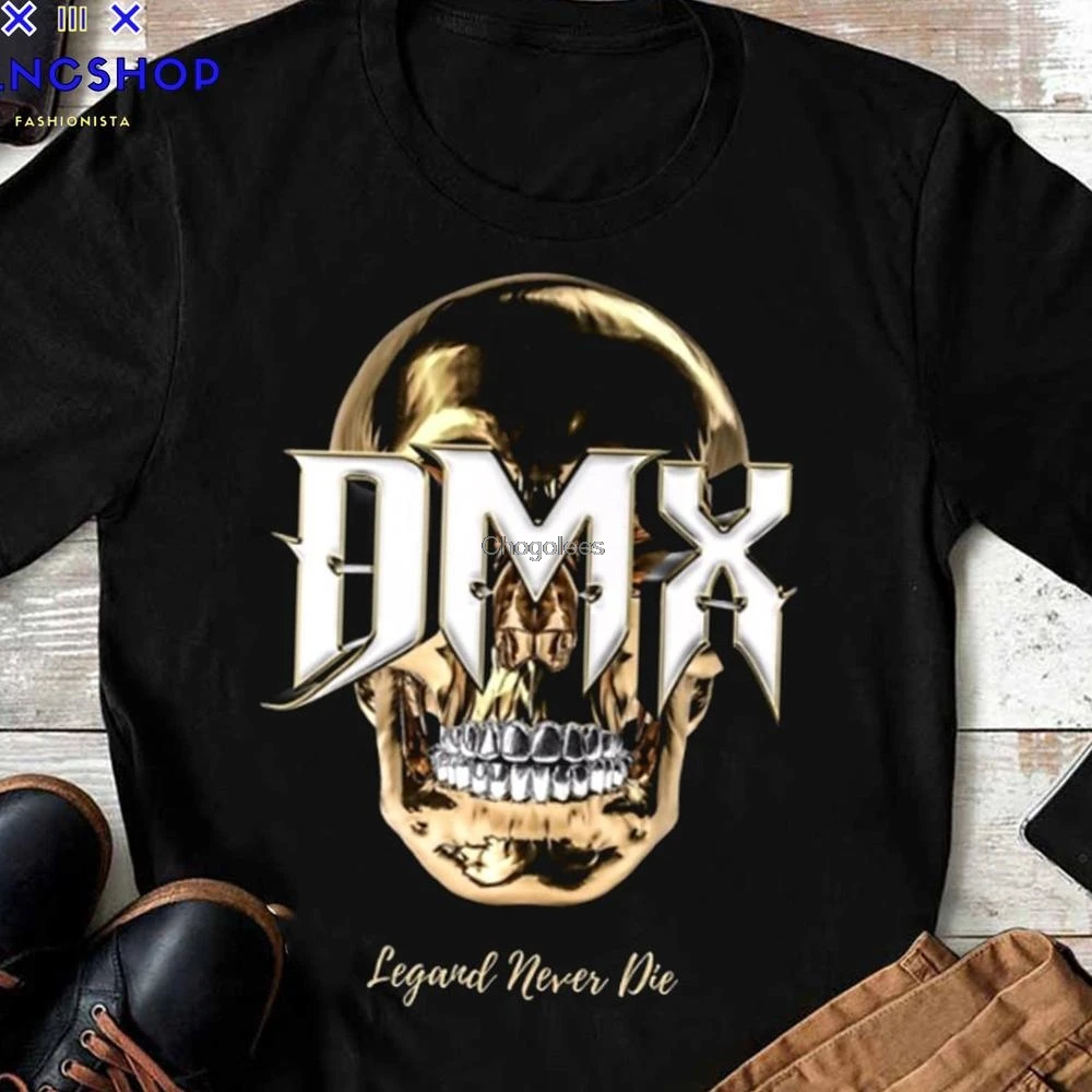 Рубашка RIP DMX рубашка с цитатой Dmx рисунком рэпера мужская отдыхом в темноте (15) |