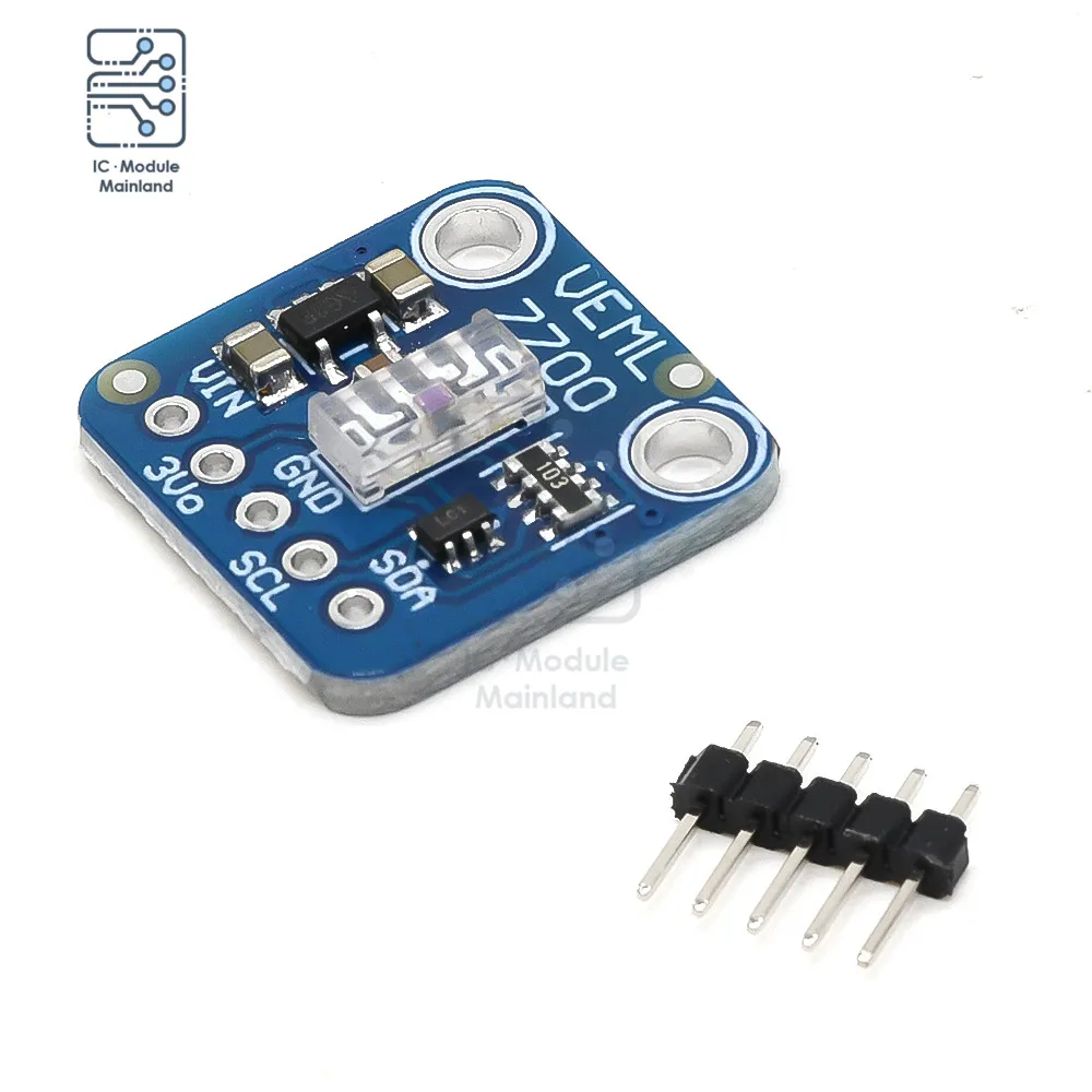 

3.3V 5V I2C IIC Ambient Light Sensor Module VEML7700 120k Lux Light measuring Sensor Board Interface for Arduino Raspberry Pi