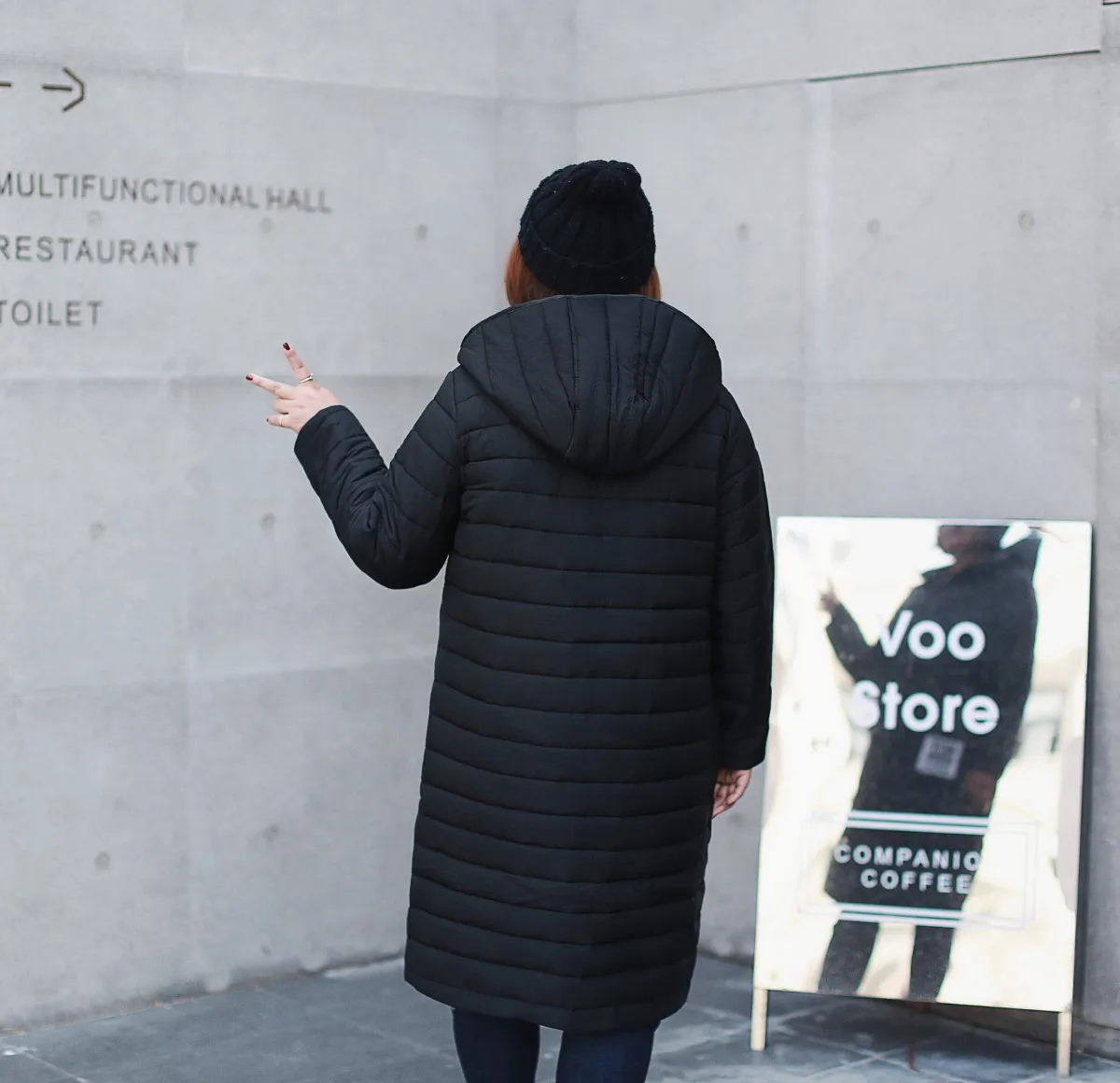 Женская зимняя куртка Повседневная парка с капюшоном длинное пальто карманами и