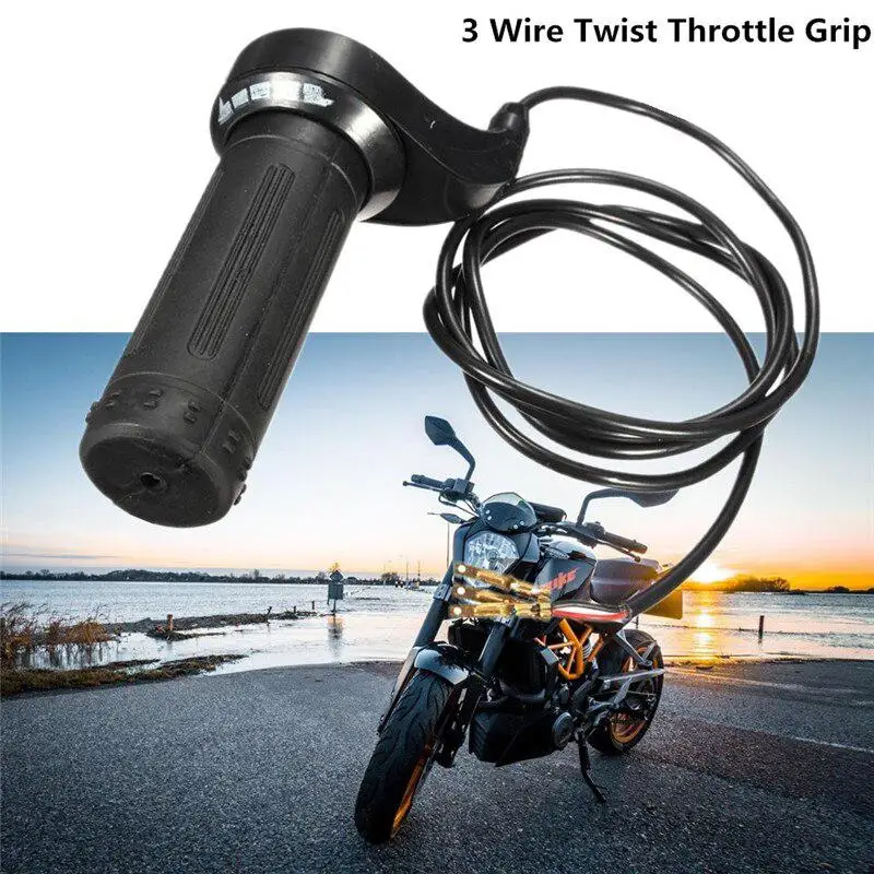 24 В 36 48 квадроцикл скутер контроль акселератора 3 провода поворот дроссельной