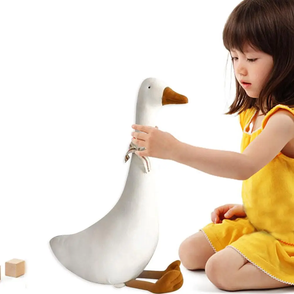 Большой Лебедь Чучело Пушистые Мягкие плюшевые игрушки Праздничные подарки на