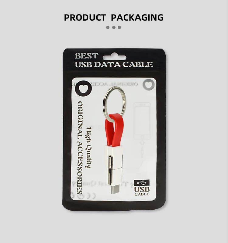 CHAURE, 3 в 1, USB кабель, мини брелок, 2А, портативный магнитный кабель для быстрой зарядки, для освещения типа C, микро-кабель для синхронизации данных и зарядки