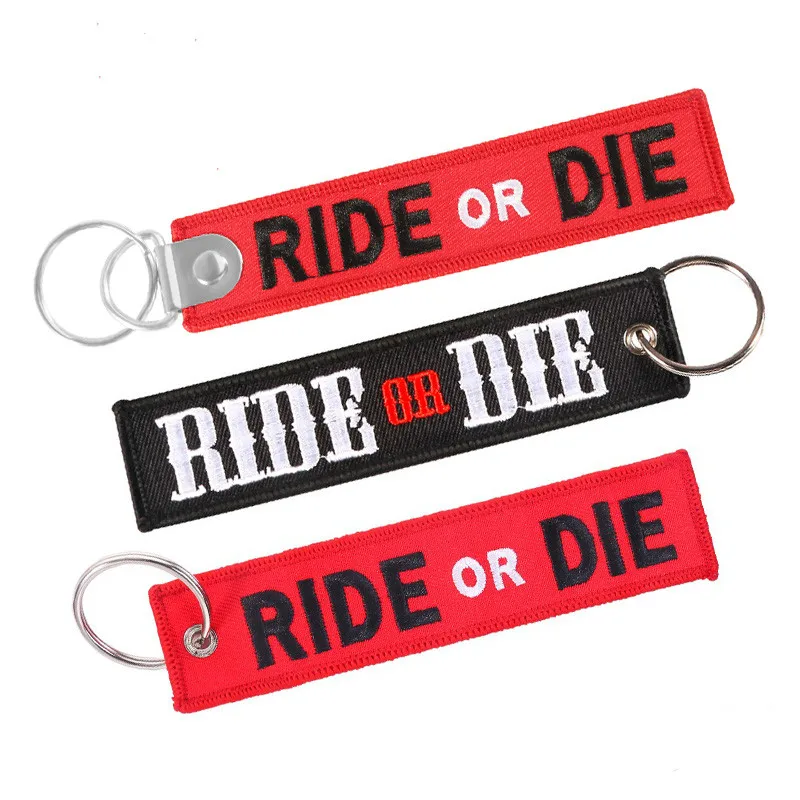 Модные автомобильные брелки для езды на мотоциклах или вышивальных букв Bijoux