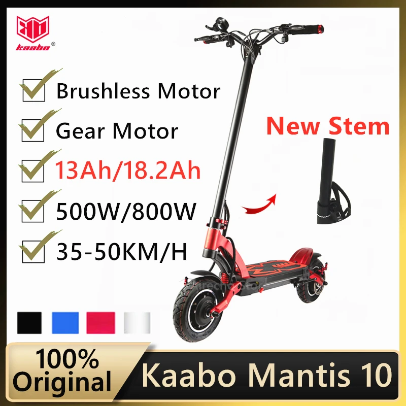 Оригинальный эко скутер Kaabo Mantis 10 48 В 500 Вт 800 одномоторный умный электрический