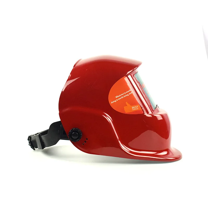 

Solar automatic variable photoelectric welding mask head-mounted light-controlled argon arc welding mask red welding cap