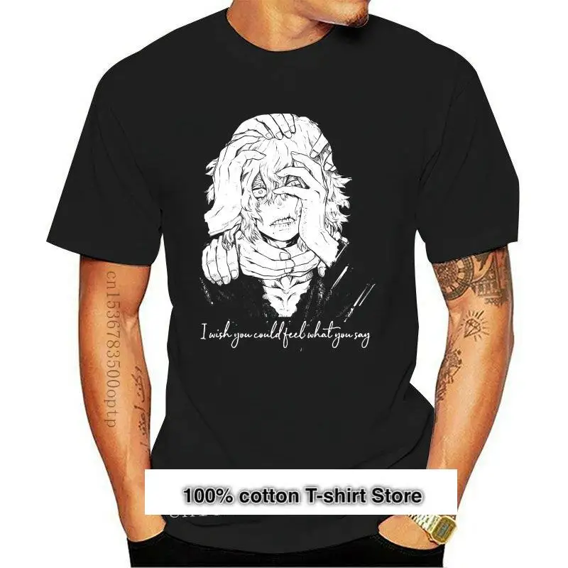 

Camiseta de Tomura Shigaraki para hombre y mujer, camiseta nueva de 2021