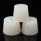 Заглушки для винных бутылок для домашнего пивоварения, силиконовая Заглушка с отверстием для воздушного клапана, барботер, зеркальный