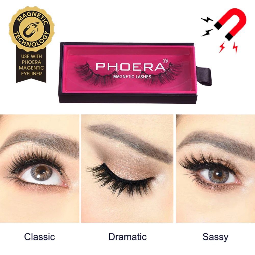 5 магнитных накладных ресниц магнитная жидкая гелевая подводка для глаз