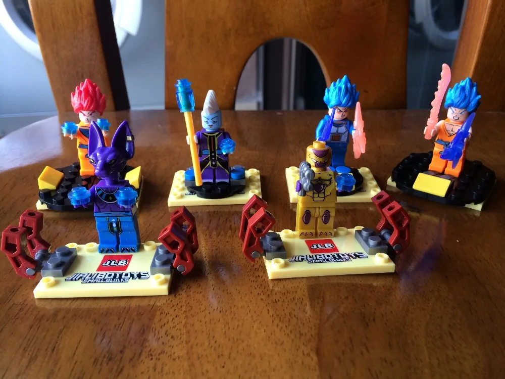 Строительные блоки совместимые с Son Goku Dragon Ball Z Minifigure LegoINGlys обучающие игрушки для