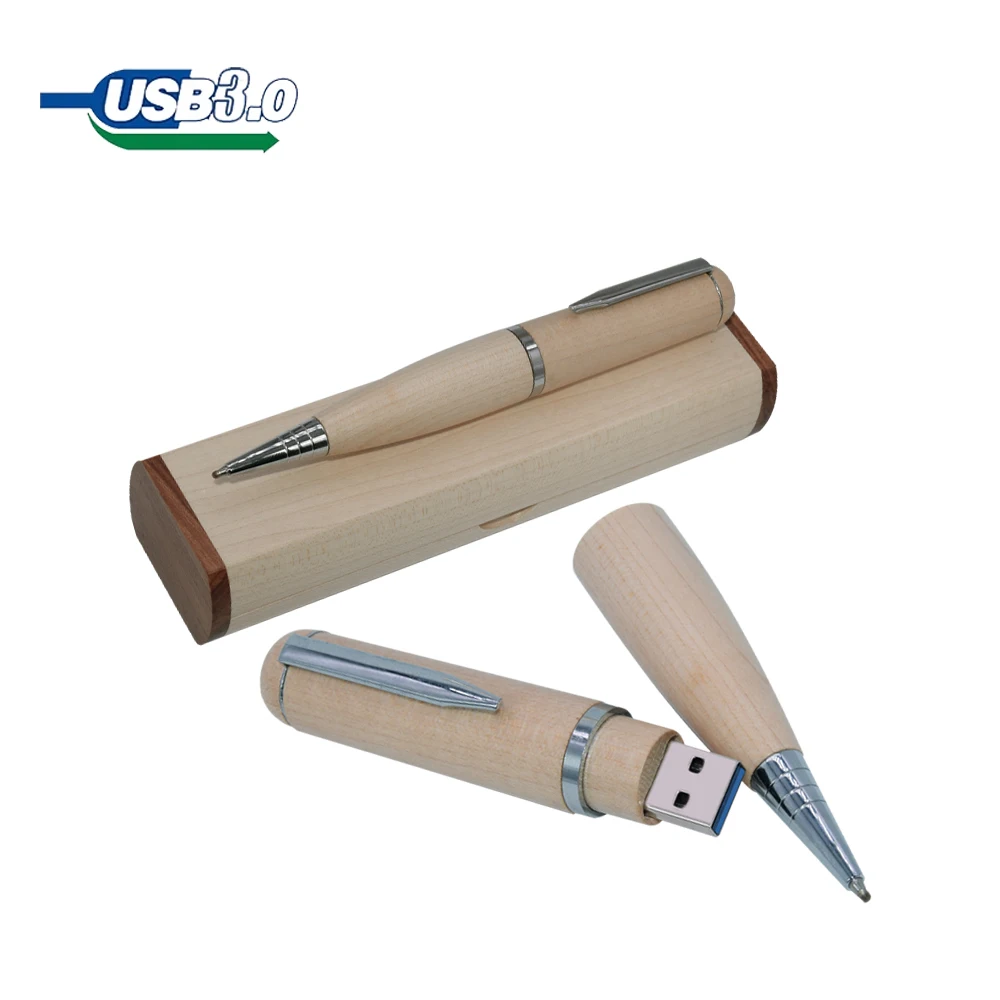 

USB-флеш-накопитель в деревянной коробке, 8-3,0 Гб