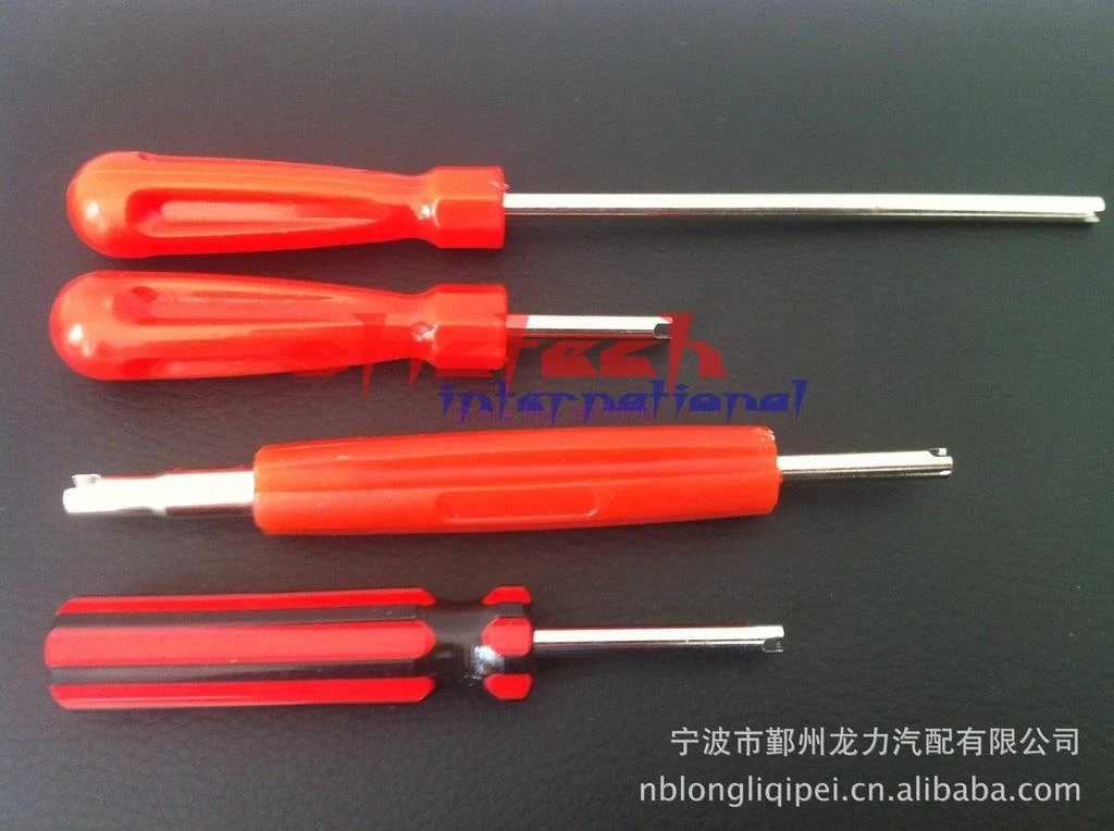 by DHL or Fedex 200pcs Tire Valve Stem Core Remover Car Bike Screwdriver Repair Install Tool |