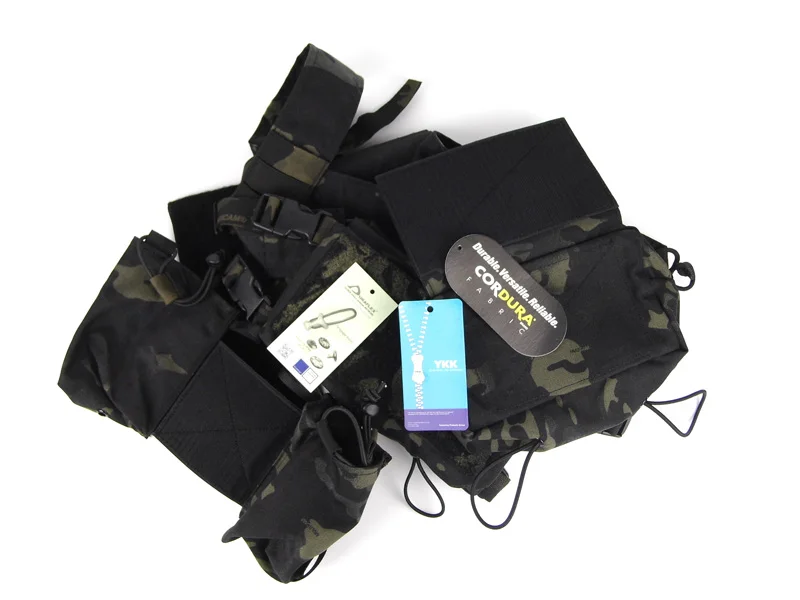

Tactical Gear Multicam Black MK3 Micro Fight Chest Rig Full Set(SKU051516)