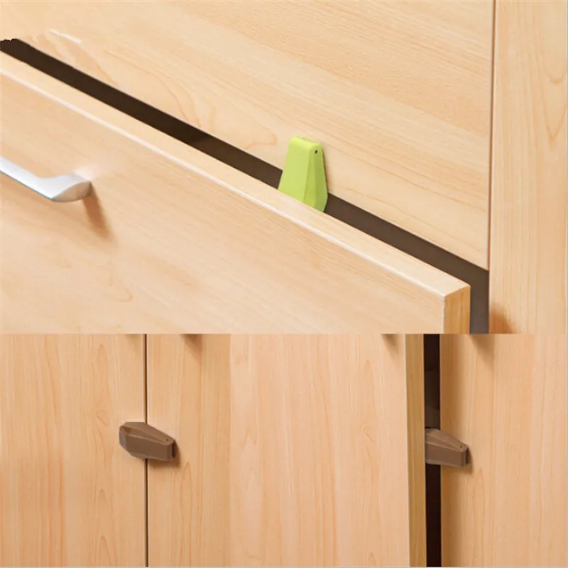 

4Pcs/ Set Baby Care Drawer Hand Anti Pinch Device Child Safety Products Baby Safety Security Seguridad Cabinet Locks Straps