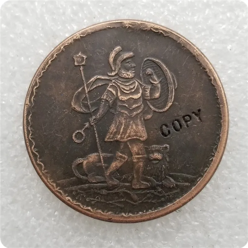 1723 Россия медная монета КОПИЯ памятные монеты-копия монет медаль коллекционные