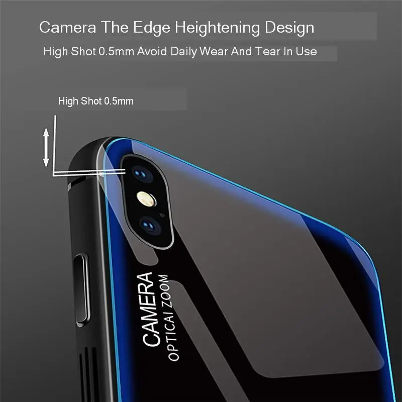 Хит продаж оцинкованный край закаленное стекло бизнес досуг мобильный телефон