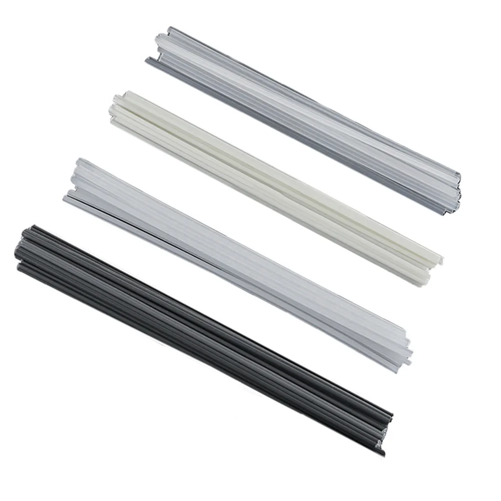 Varillas de soldadura de plástico, varillas de soldadura de 100mm, PVC/ABS/PP/varilla de soldadura PE, electrodos para herramienta de soldador de plástico, 200 Uds.