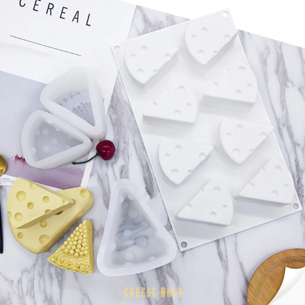 Симпатичная силиконовая форма для торта в форме сыра антипригарная шоколада