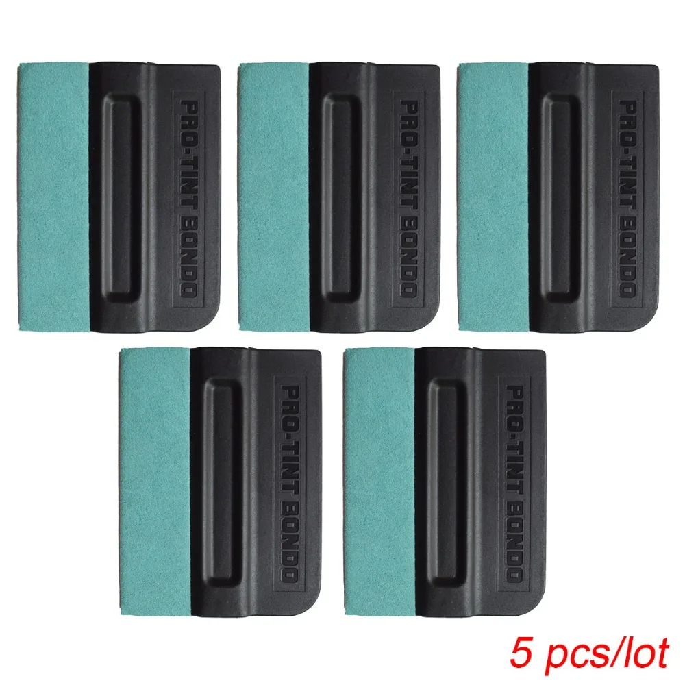 5 шт. винил Обёрточная бумага Не оставляющий царапин замши фетр Ракель 3D