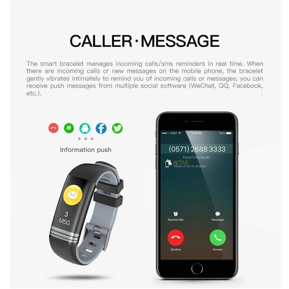 Фитнес-трекер Смарт-часы пульсометр артериальное давление монометр шагомер